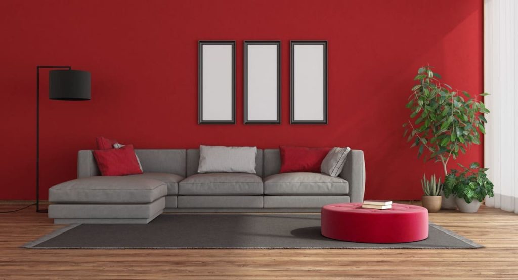 Red Accent Wall: Harnessing Creativity &Passion